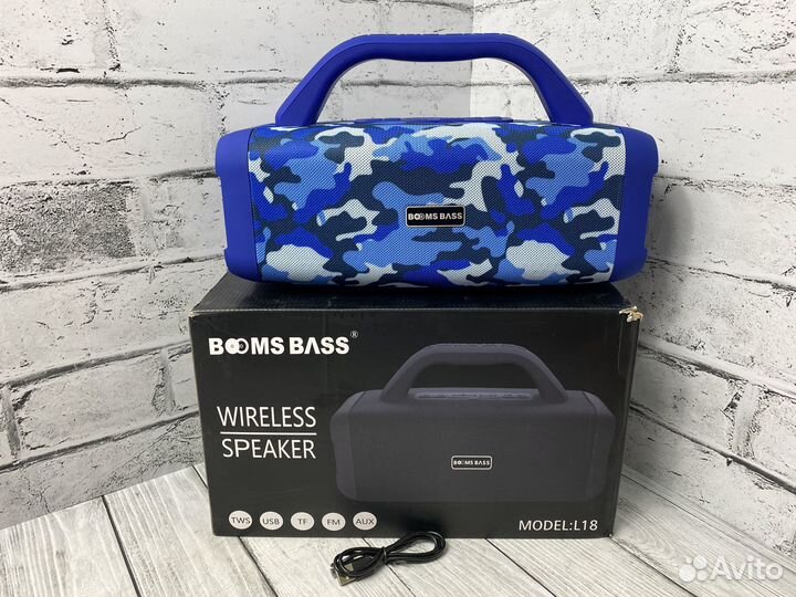 Колонка booms bass L18. Новая