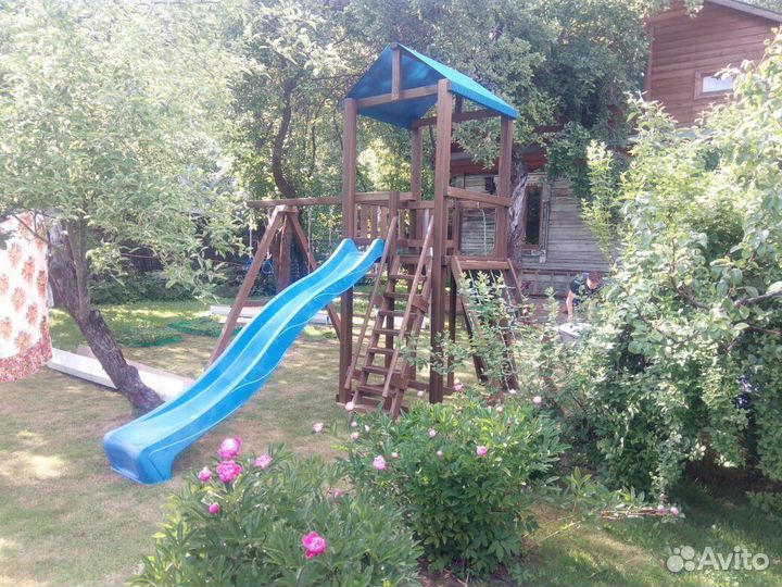 Детская площадка Серия А1 модель 1 крыша тканевая