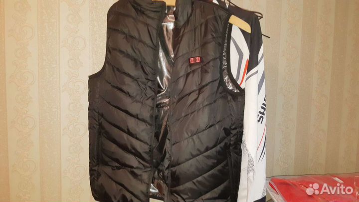 Тёплый жилет с подогревом 11 зон