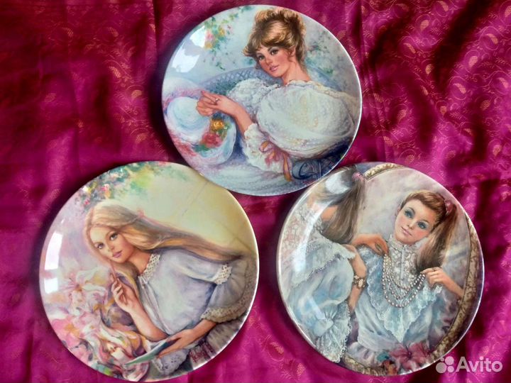 Настенные тарелки. Вся серия. Англия