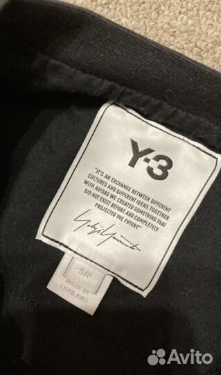 Yohji Yamamoto Y-3 Лонгслив