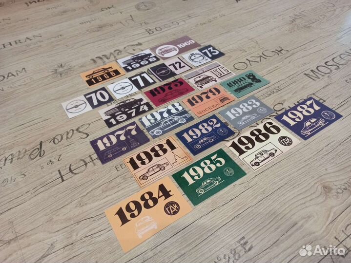 Новый держатель СССР талон Техосмотра ваз газ заз