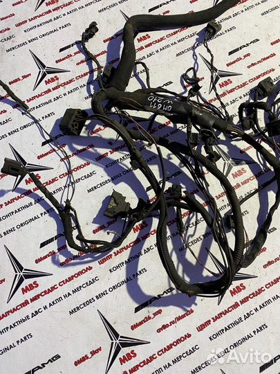 Проводка двигателя om611 w210 Mercedes