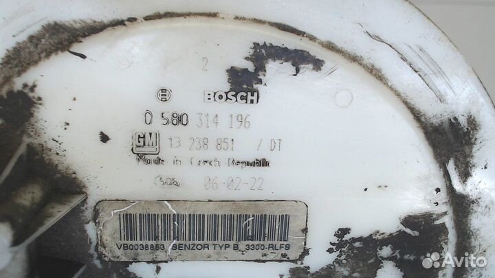 Насос топливный электрический Opel Astra H, 2006