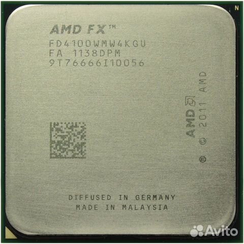 Процессор AMD FX-4100 4x3.6GHz (Boost 3.8GHz) 95W