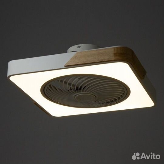 Люстра-вентилятор с пду 'Вихрь' LED 72Вт 3000-6000