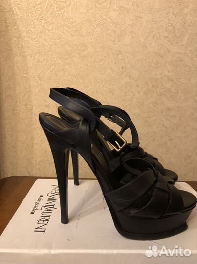 Saint Laurent Босоножки оригинал, р 38,5 б/у