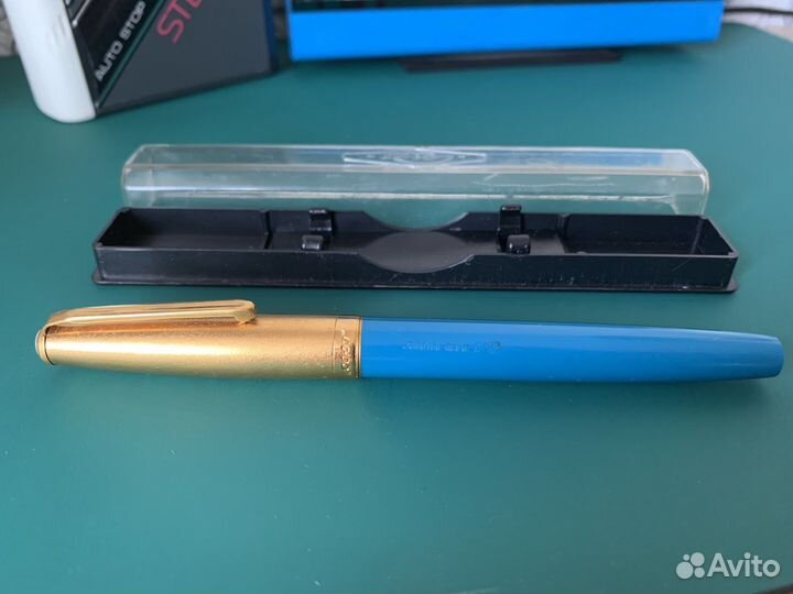 Перьевая авторучка «Союз» с золотым пером
