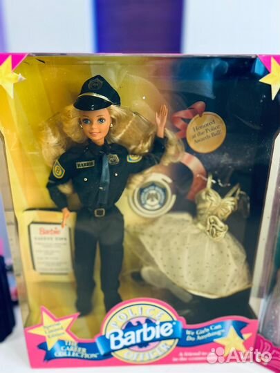 Барби Barbie Butterfly Princess Barbie Police