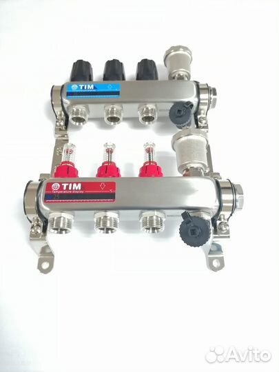 Коллекторная группа с расходомерами 1