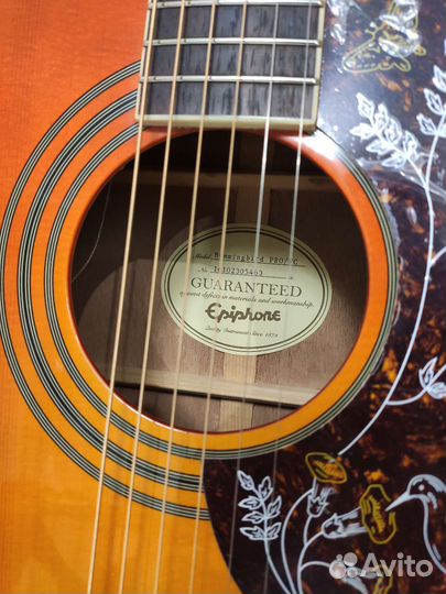 Акустическая гитара epiphone Hummingbird pro