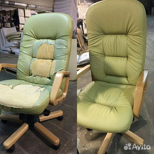 Перетяжка мягкой мебели