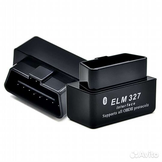Адаптер ELM327 bluetooth v 1.5 mini чёрный