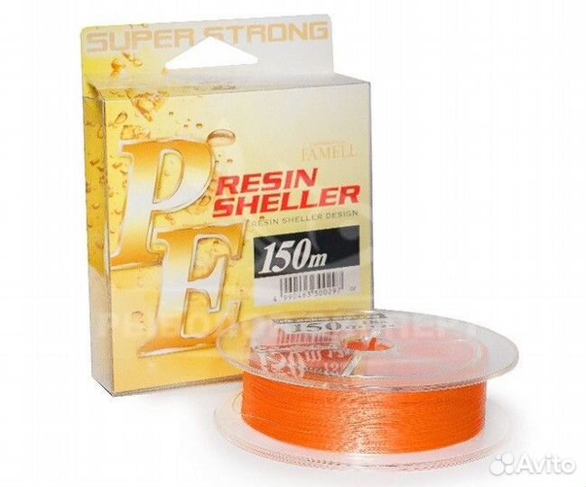 Шнур Yamatoyo Resin Sheller PE 150м Orange