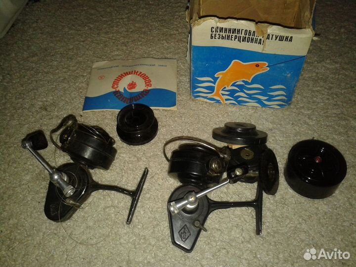 Спинниговая катушка СССР