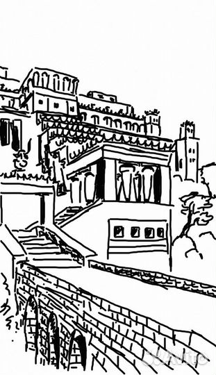 Художник масленая пастель