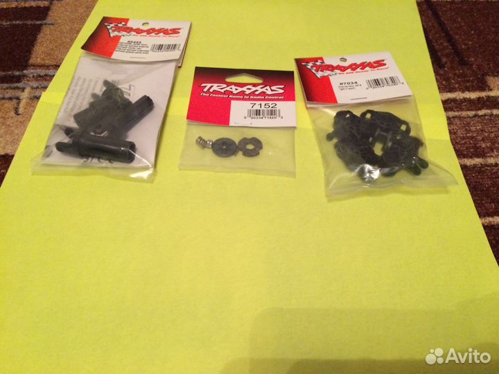 Запчасти на Traxxas erevo 1/16 новые