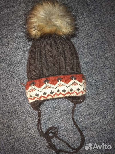 Шапка детская зимняя