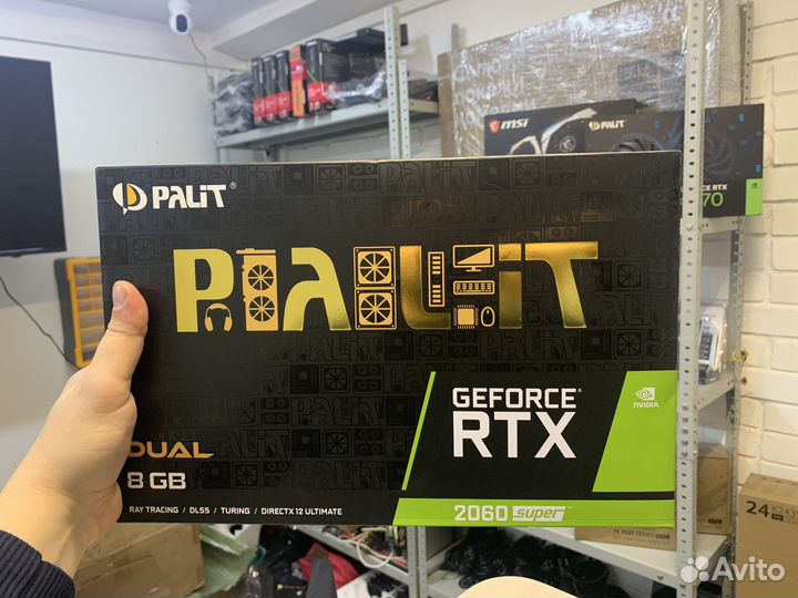 Видеокарта Palit nvidia GeForce RTX 2060 super