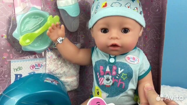 Писающий пупс беби бон оригинал новый