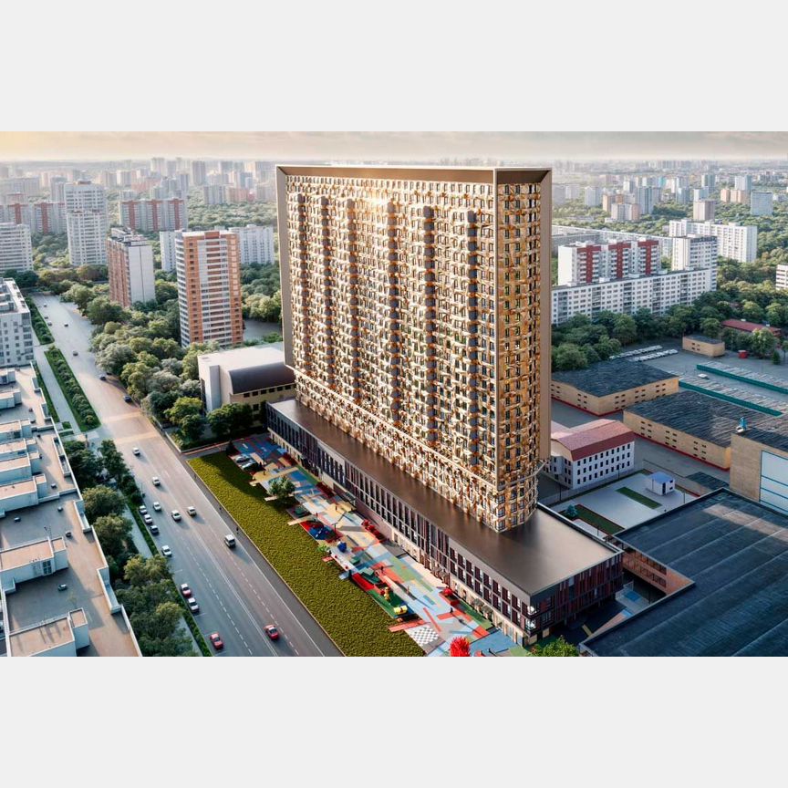 1-к. апартаменты, 37,7 м², 4/28 эт.