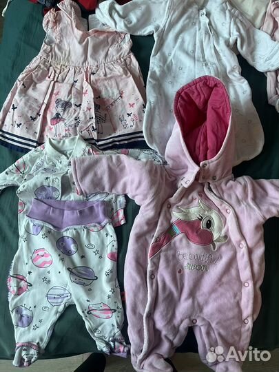 Детские вещи пакетом для девочки