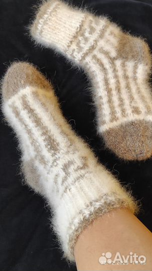 Носки из собачьей шерсти 37 р. 13/24