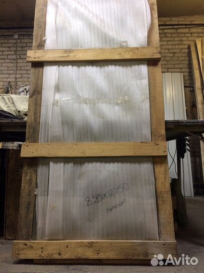 Дверь стеклянная 820-2050мм