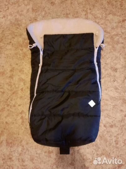 Зимний конверт в коляску до 3 лет