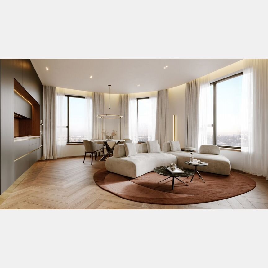 2-к. квартира, 59,4 м², 24/37 эт.