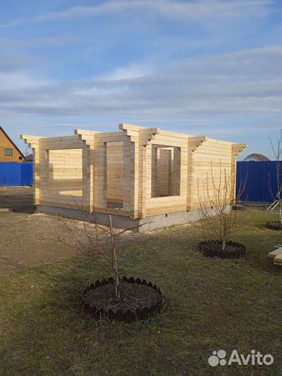 Строительство бань из бруса