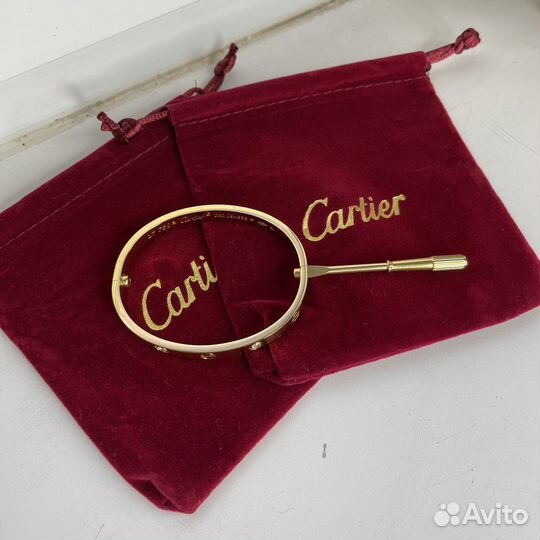 Браслет Cartier Love с отвёрткой