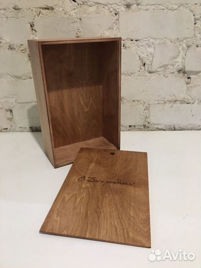 Подарочная коробка из дерева для хранения