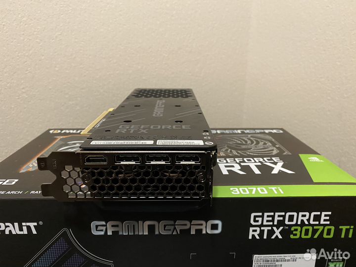 Видеокарта Palit RTX 3070 Ti GamingPro с коробкой