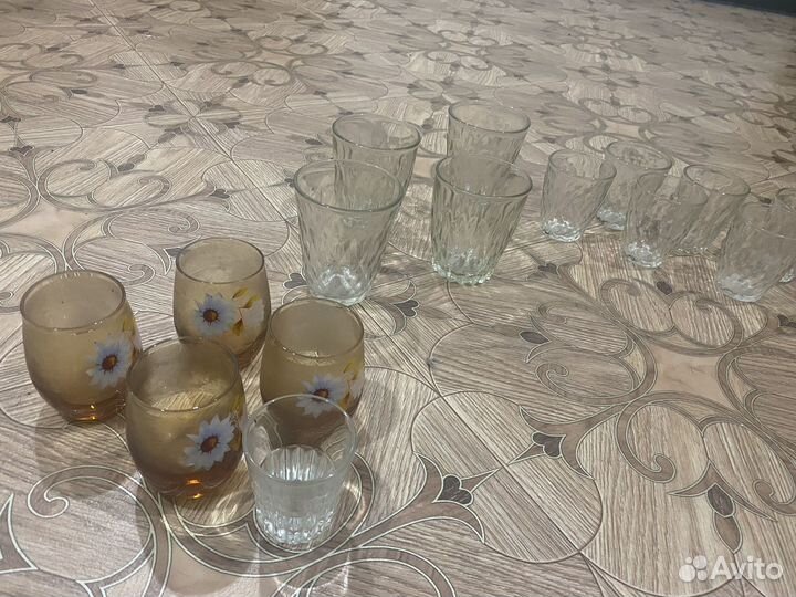 Стаканы, стопки