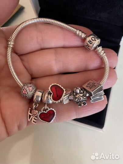 Браслет серебро Pandora