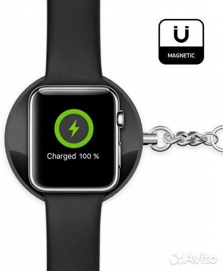 Зарядное устройство Apple Watch 1-7 Deppa 900 mAh