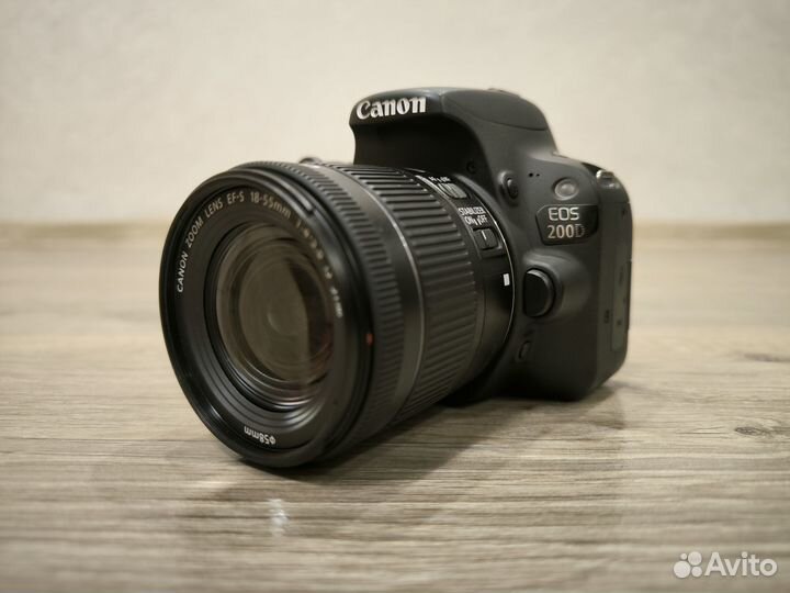 Canon 200D + 18-55mm STM пробег 13650 кадров