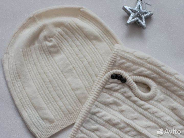 Комплект шапка, шарф ralph lauren