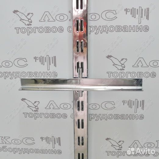 Полкодержатель внутренний L300мм, (пара), хром