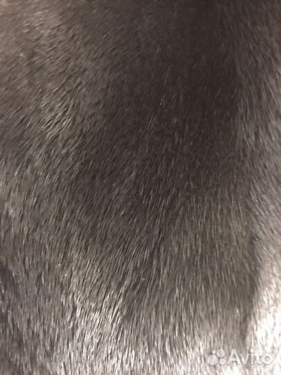 Шуба норковая блэкглама длинная