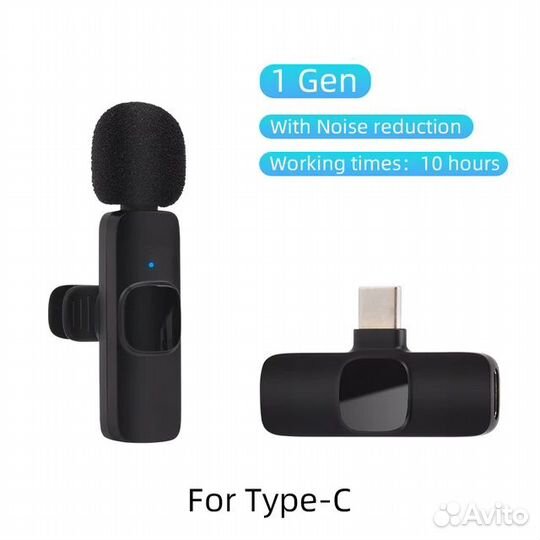 Микрофон петличный boya WM-4 Type-C