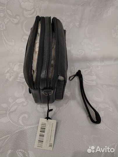 Клатч/барсетка мужская кожаная piuncle, новая