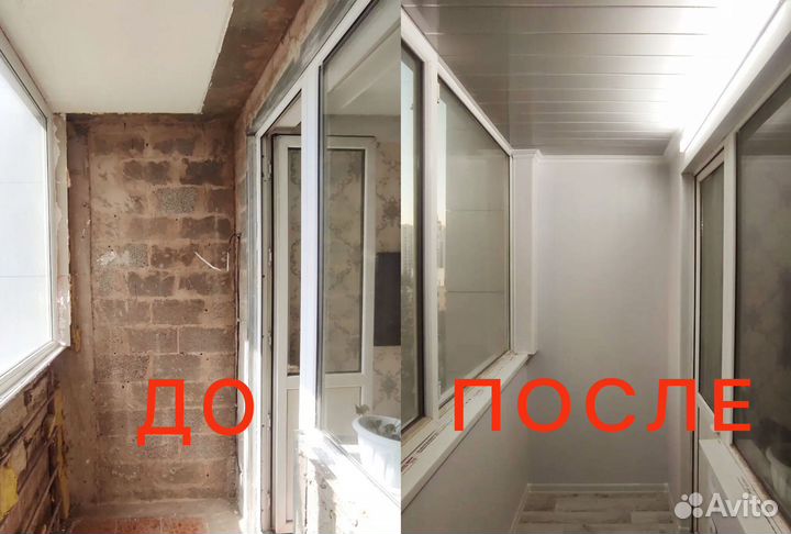 Обшивка балконов, частная бригада в Тюмени