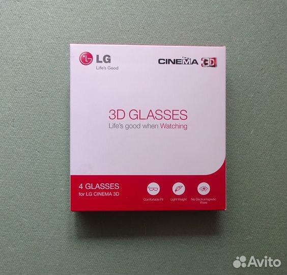 3D очки LG cinema