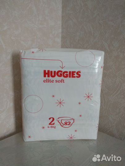 Подгузники Huggies Elite Soft 2