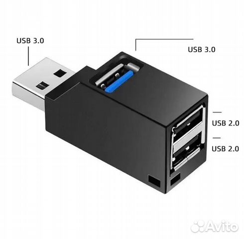 Usb hub 3.0 - 2.0 разветвитель