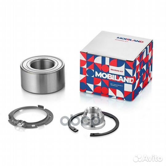 Ремкомплект ступицы передней logan, largus, NOT