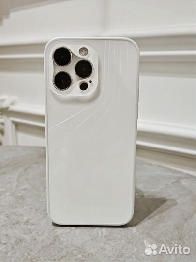 Чехол на iPhone 15 pro max с принтом блестящий