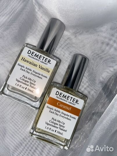 Одеколон Demeter Духи Карамель Гавайская ваниль